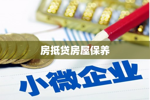 永吉房抵贷房屋保养