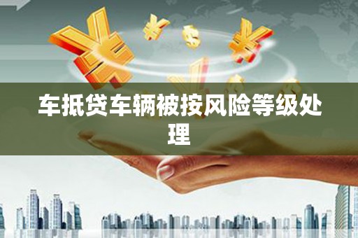 龙安车抵贷车辆被按风险等级处理