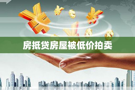 东源房抵贷房屋被低价拍卖