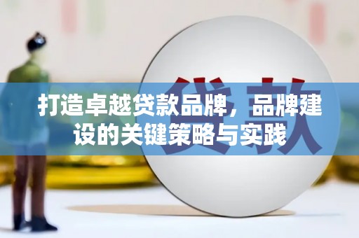 刚察打造卓越贷款品牌，品牌建设的关键策略与实践