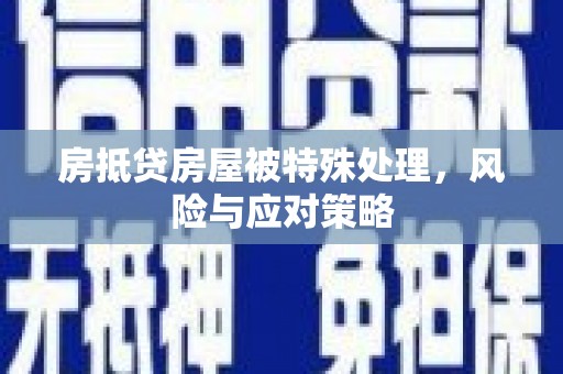 阿鲁科尔沁旗房抵贷房屋被特殊处理，风险与应对策略