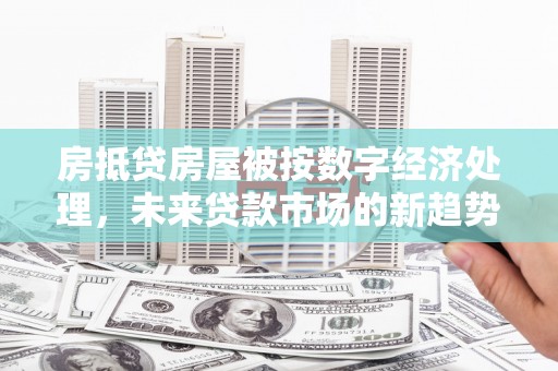 龙陵房抵贷房屋被按数字经济处理，未来贷款市场的新趋势？