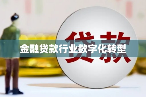 武清金融贷款行业数字化转型