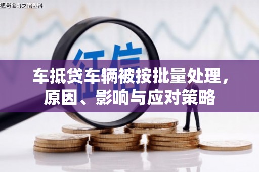 西山车抵贷车辆被按批量处理，原因、影响与应对策略