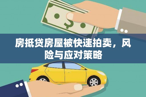 南川房抵贷房屋被快速拍卖，风险与应对策略