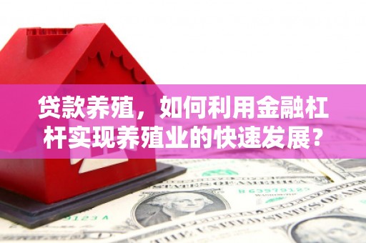 山城贷款养殖，如何利用金融杠杆实现养殖业的快速发展？