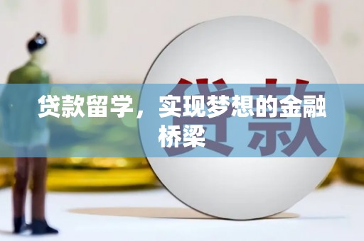 仪征贷款留学，实现梦想的金融桥梁