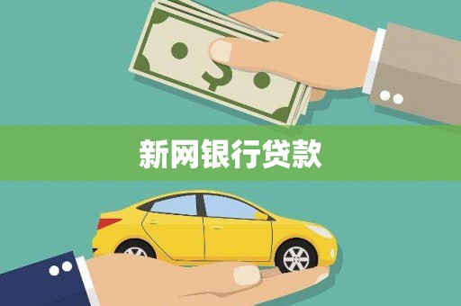 南康新网银行贷款