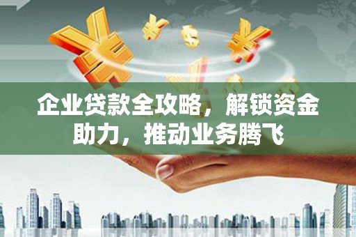国姓企业贷款全攻略，解锁资金助力，推动业务腾飞
