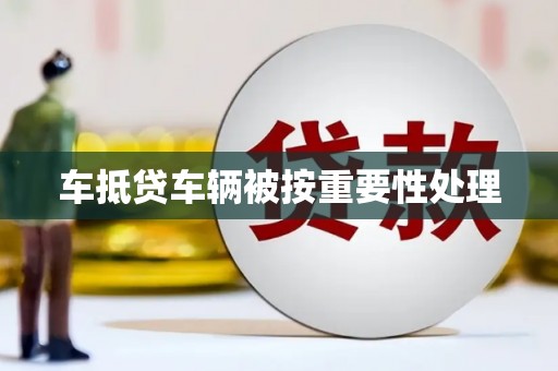 金州车抵贷车辆被按重要性处理
