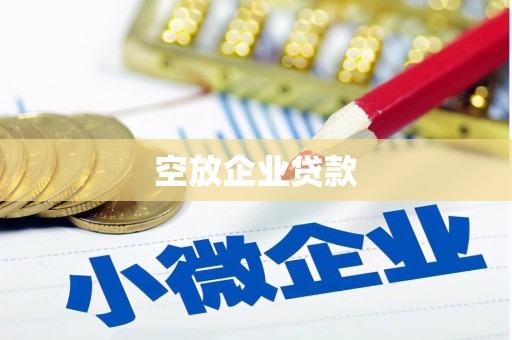 中和空放企业贷款