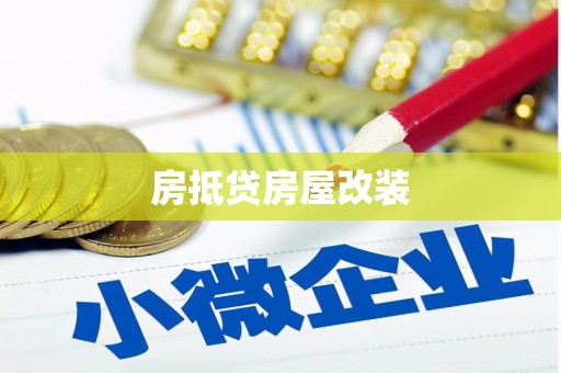 镇赉房抵贷房屋改装