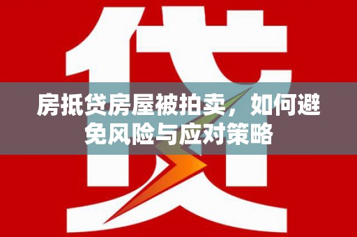 蒙山房抵贷房屋被拍卖，如何避免风险与应对策略