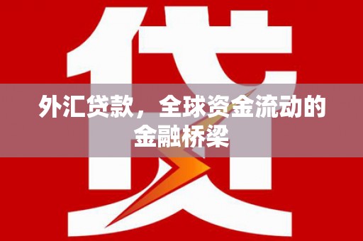 浮山外汇贷款，全球资金流动的金融桥梁
