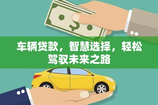 阳高车辆贷款，智慧选择，轻松驾驭未来之路