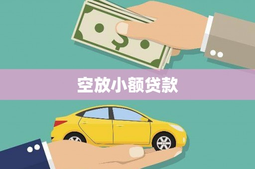 新泰空放小额贷款