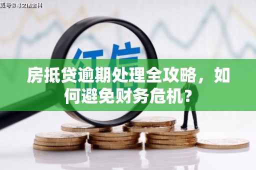长清房抵贷逾期处理全攻略，如何避免财务危机？