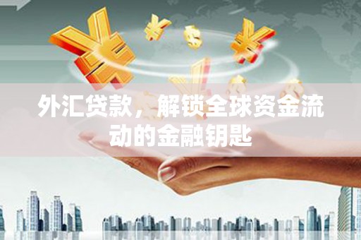 孝南外汇贷款，解锁全球资金流动的金融钥匙