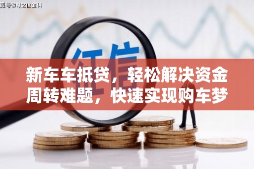 乳源新车车抵贷，轻松解决资金周转难题，快速实现购车梦想