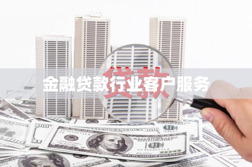 泾河金融贷款行业客户服务