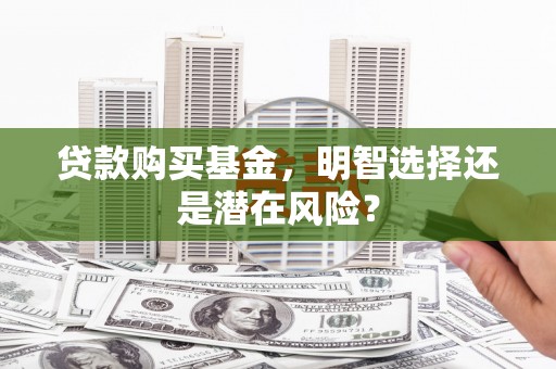 盐池贷款购买基金，明智选择还是潜在风险？