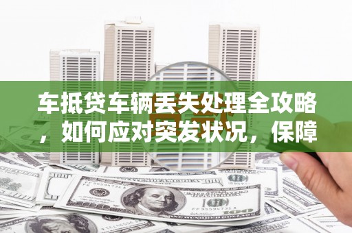 遂昌车抵贷车辆丢失处理全攻略，如何应对突发状况，保障您的权益