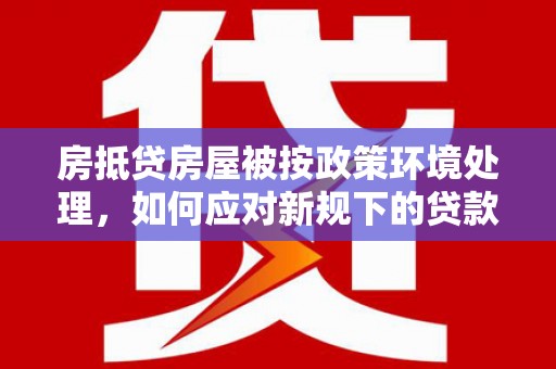 临颍房抵贷房屋被按政策环境处理，如何应对新规下的贷款挑战？