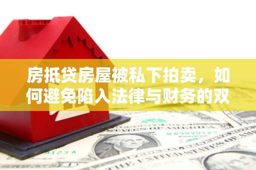 塔城房抵贷房屋被私下拍卖，如何避免陷入法律与财务的双重困境？
