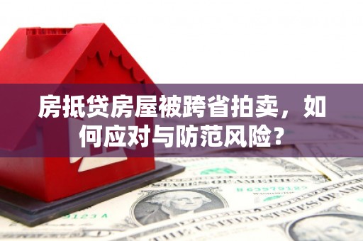 桥西房抵贷房屋被跨省拍卖，如何应对与防范风险？