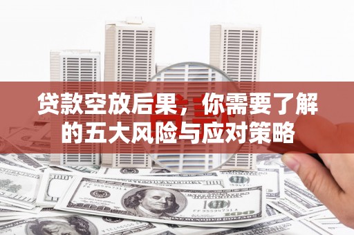 平罗贷款空放后果，你需要了解的五大风险与应对策略