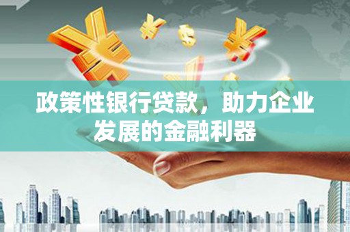 济宁政策性银行贷款，助力企业发展的金融利器