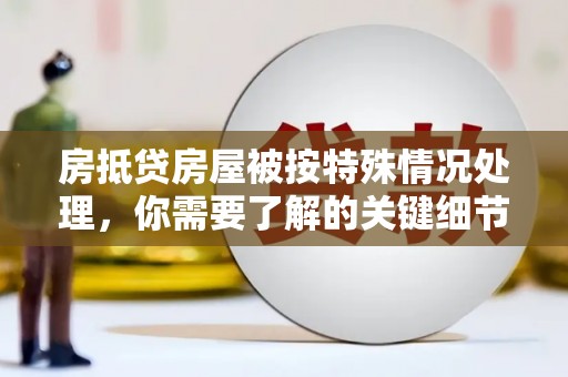 将军房抵贷房屋被按特殊情况处理，你需要了解的关键细节