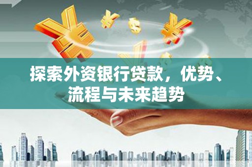 献县探索外资银行贷款，优势、流程与未来趋势
