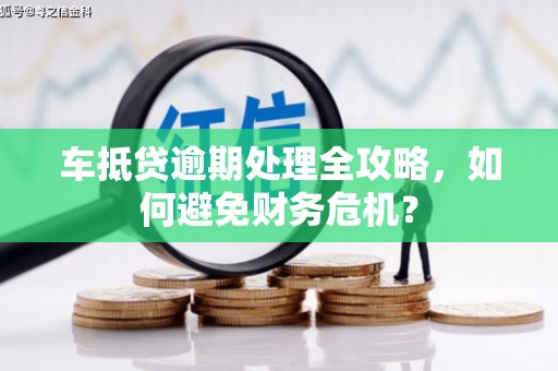 宣城车抵贷逾期处理全攻略，如何避免财务危机？
