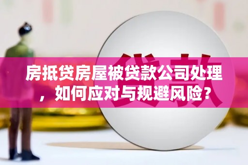 栾川房抵贷房屋被贷款公司处理，如何应对与规避风险？