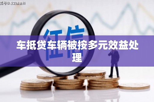 普兰店车抵贷车辆被按多元效益处理