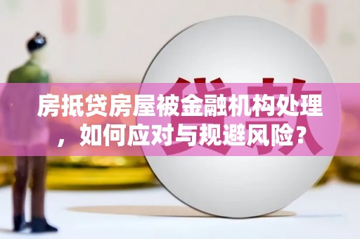 孙吴房抵贷房屋被金融机构处理，如何应对与规避风险？