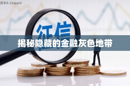 永春揭秘隐藏的金融灰色地带